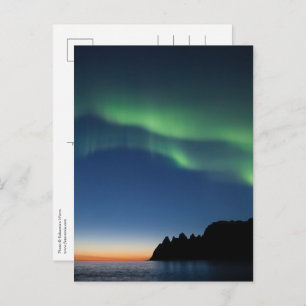 Noorwegen Senja Northern Lights Briefkaart