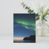 Noorwegen Senja Northern Lights Briefkaart (Staand voorkant)