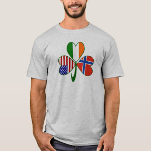 Noorwegen Shamrock T-shirt