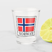 Noorwegen Shot Glas (Voorkant)