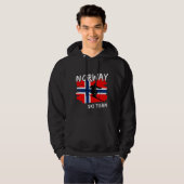 Noorwegen Ski   Hoodie (Voorkant volledig)