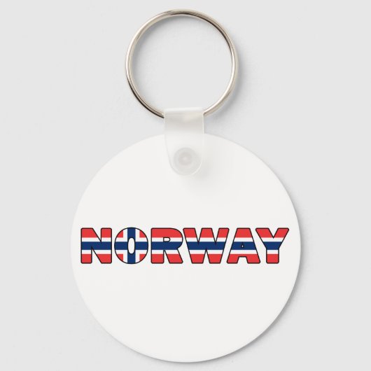 Noorwegen Sleutelhanger (Voorkant)