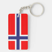 Noorwegen Sleutelhanger (achterkant)