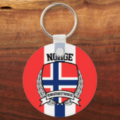 Noorwegen Sleutelhanger (Voorkant)