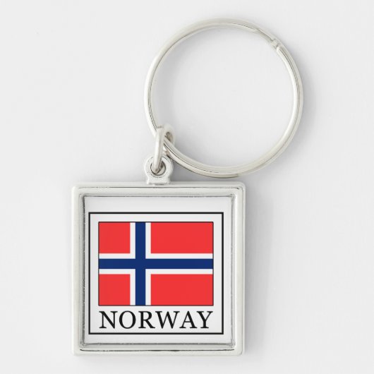 Noorwegen Sleutelhanger (Voorkant)