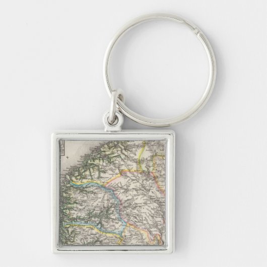 Noorwegen Sleutelhanger (Voorkant)