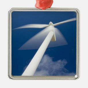 Noorwegen, Sogn og Fjordane. Windmolen bij Kråkene Metalen Ornament