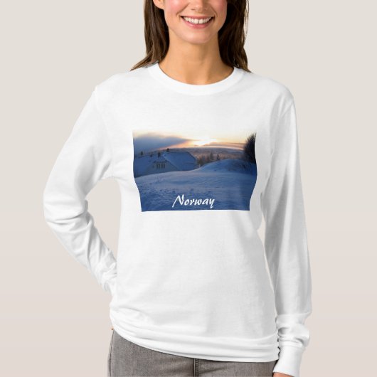 Noorwegen/SolHolkebylia T-shirt (Voorkant)