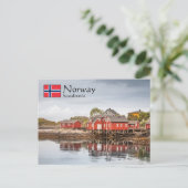 Noorwegen Souvenir Briefkaart (Staand voorkant)