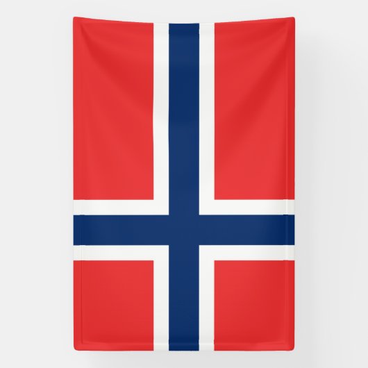 Noorwegen Spandoek (Verticaal)