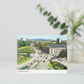  Noorwegen, stadscentrum Oslo, ongeveer jaren 1950 Briefkaart (Staand voorkant)