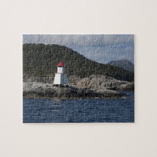 Noorwegen, Stavanger. Uitzichten langs Lysefjord. Legpuzzel (Horizontaal)