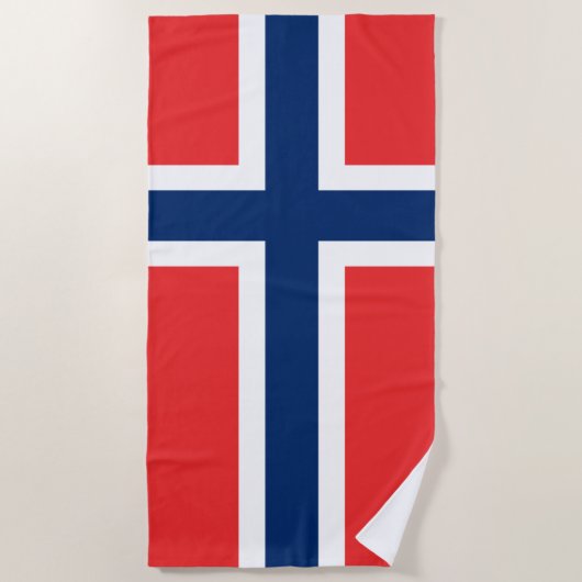 Noorwegen Strandlaken (Voorkant)