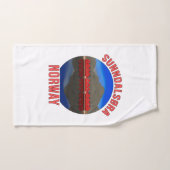 Noorwegen Sunndalsøra Revel Noors Bad Handdoek (Handdoek)