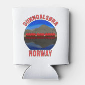 Noorwegen Sunndalsøra Revel Noors Blikjeskoeler (Achterkant)