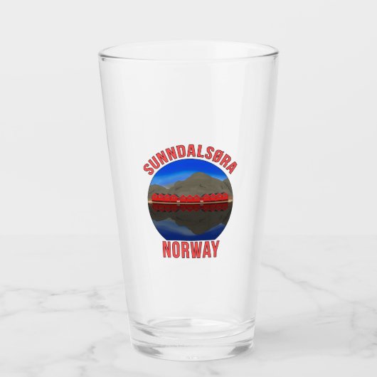 Noorwegen Sunndalsøra Revel Noors Glas (Voorkant)