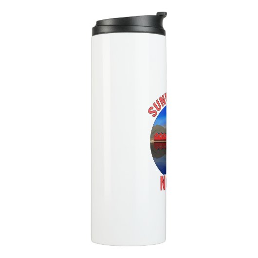 Noorwegen Sunndalsøra Revel Noors Thermosbeker (Gedraaid links)