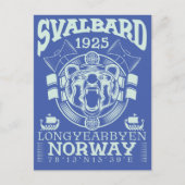 NOORWEGEN SVALBARD LONGYEARBYEN - POLAIRE BEER BRIEFKAART (Voorkant)