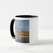 Noorwegen, Svalbard, Spitsbergen eiland, Zonsonder Mok (Voorkant links)