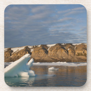 Noorwegen, Svalbard, Spitsbergen eiland, Zonsonder Onderzetter