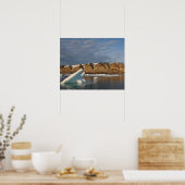Noorwegen, Svalbard, Spitsbergen Island Poster (Keuken)