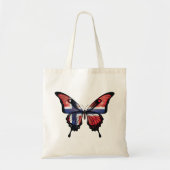 Noorwegen Swallowtail vlinder vlag Tote Bag (Voorkant)