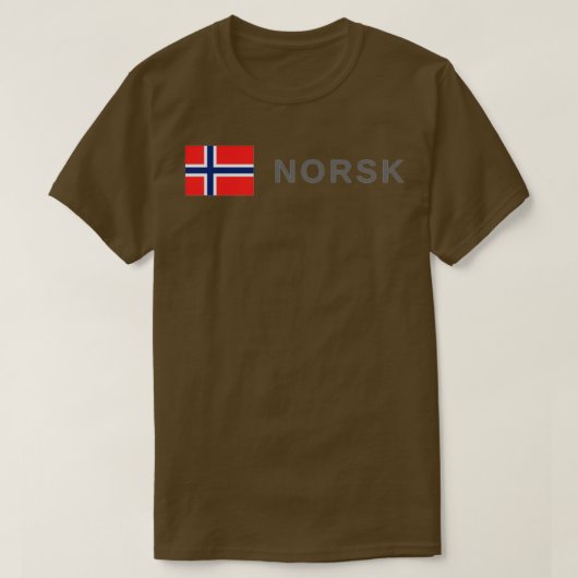 Noorwegen T-shirt (Design voorkant)