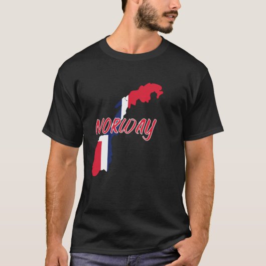 Noorwegen T-shirt (Voorkant)