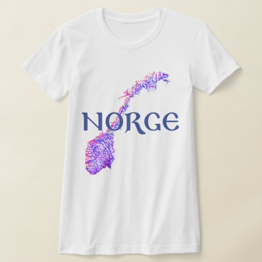 Noorwegen T-shirt (Laagn)