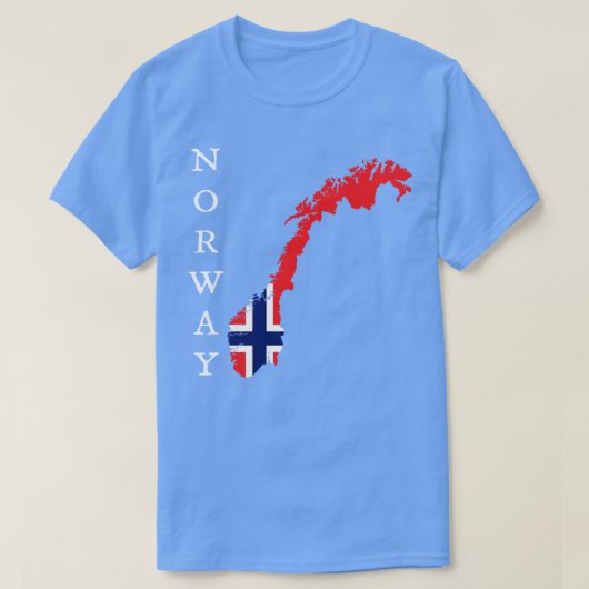 Noorwegen T-shirt (Design voorkant)
