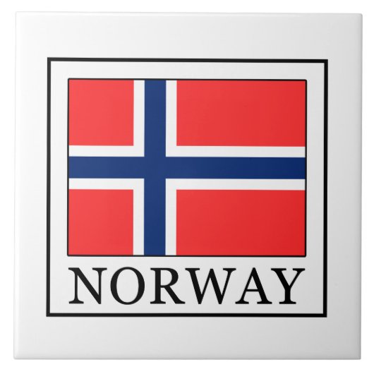 Noorwegen Tegeltje (Voorkant)