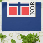 Noorwegen Theedoek (Gevouwen)