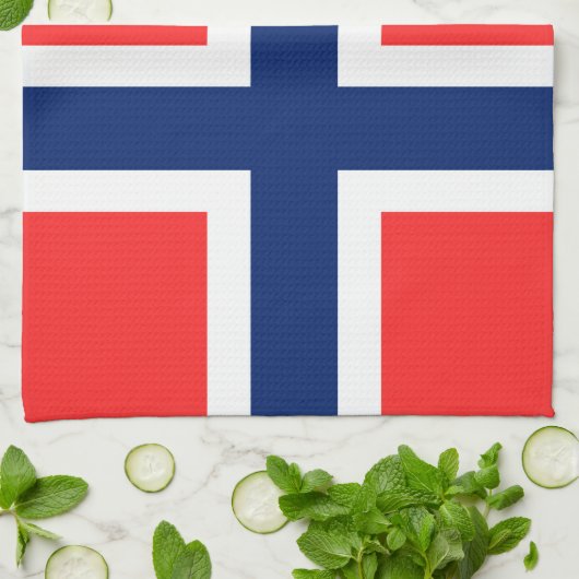 Noorwegen Theedoek (Gevouwen)