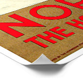 Noorwegen - Thuis Skiing Travel Art Poster (Hoek)