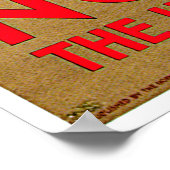 Noorwegen - Thuis Skiing Travel Art Poster (Hoek)