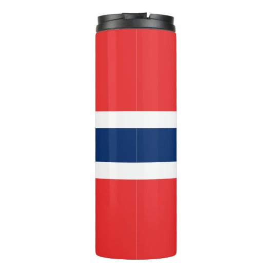 Noorwegen Travel Mug, patriottische Noorse vlag Thermosbeker (Achterkant)