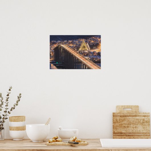 Noorwegen Tromso Poster (Keuken)