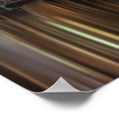 Noorwegen Trondheim Houses Poster (Hoek)