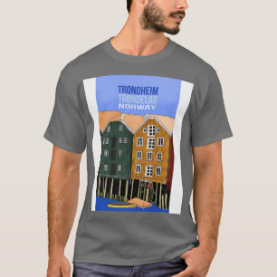 Noorwegen Trondheim Travel Noors T-shirt