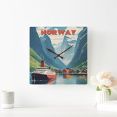 Noorwegen Vierkante Klok (Huis)