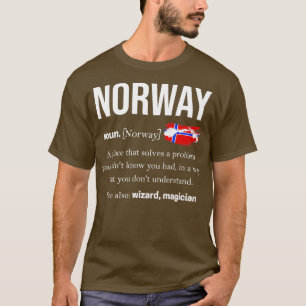 Noorwegen Vikings Oslo Fjord Elk Norge Noorwegen 7 T-shirt