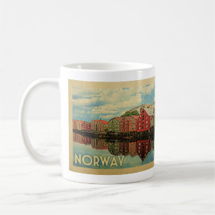 Noorwegen Vintage Travel Koffiemok