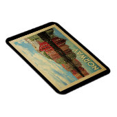 Noorwegen Vintage Travel Magneet (Rechterzijde)