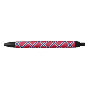 Noorwegen Vlag Balpen Zwarte Inkt Pen
