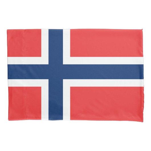 Noorwegen vlag kussensloop sleeve voor Norwegian p (Voorkant)