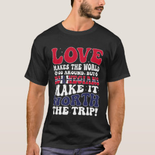 Noorwegen Vlag Mannen & Vrouwen Leuke Til Noren T-shirt