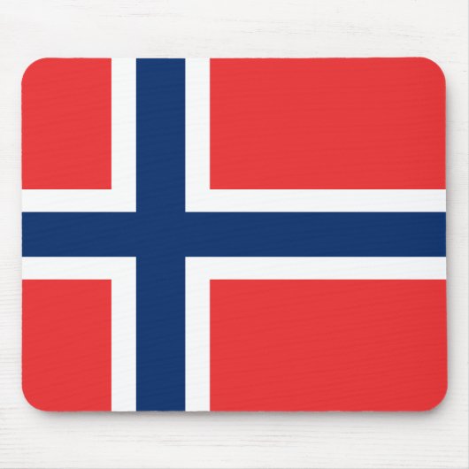 Noorwegen, vlag muismat (Voorkant)