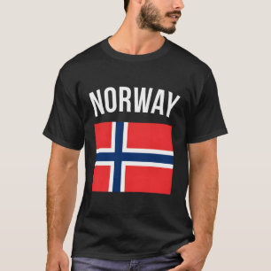 Noorwegen Vlag Noorwegen T-shirt