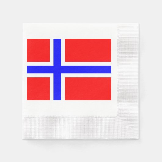 Noorwegen-vlag.png Servetten (Voorkant)