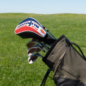 Noorwegen Vlag Prachtige Patriotic Golfheadcover (Insitu)